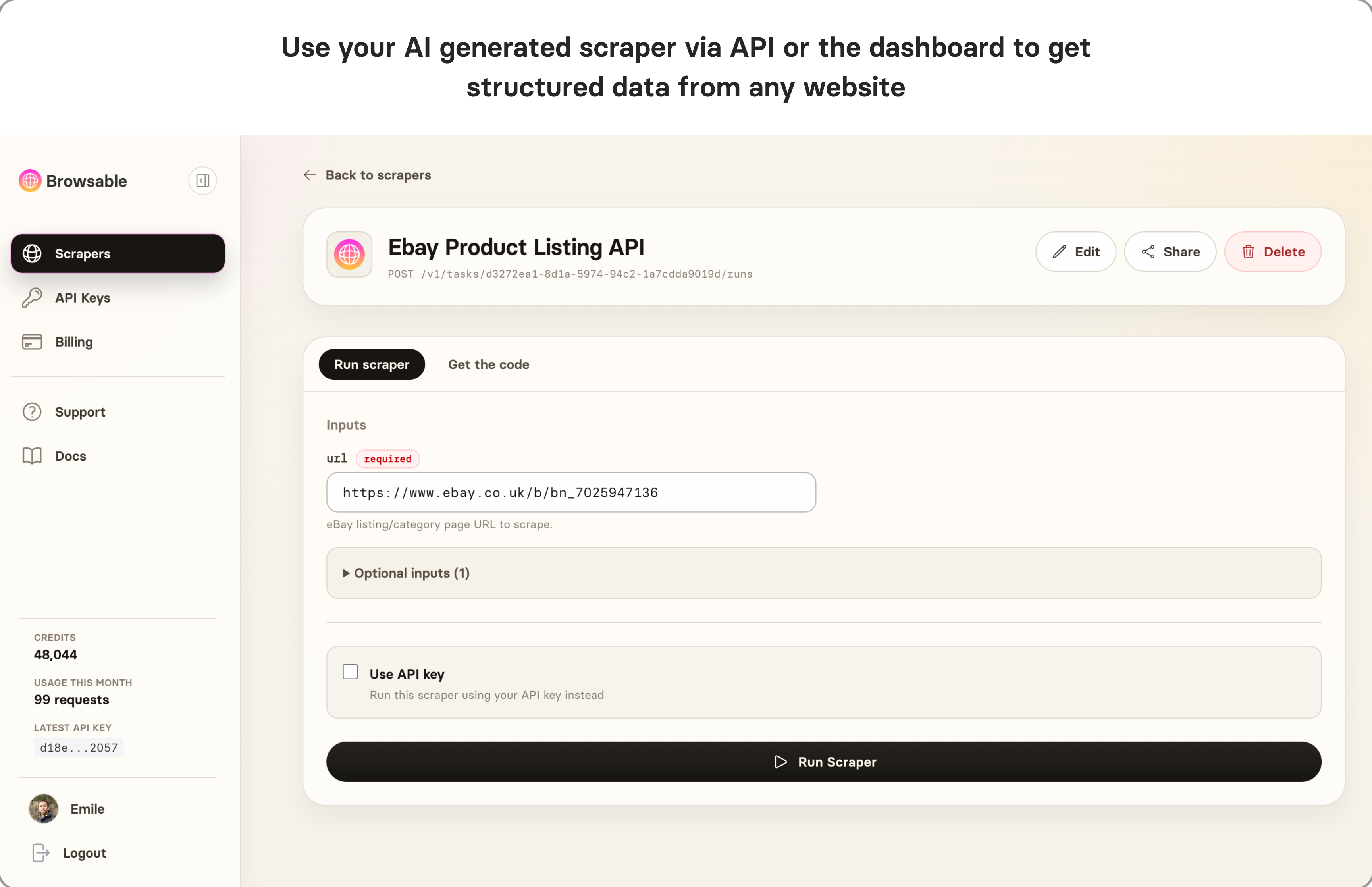 How Browsable works - step 2